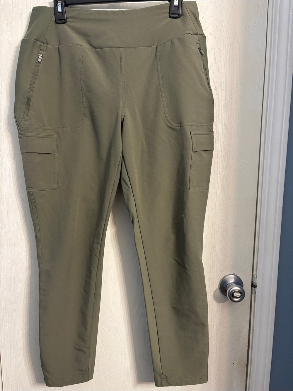 Avalanche Olive Utility Ankle Cargo Pants